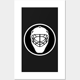 HOCKEY GOALIE MASK Posters and Art